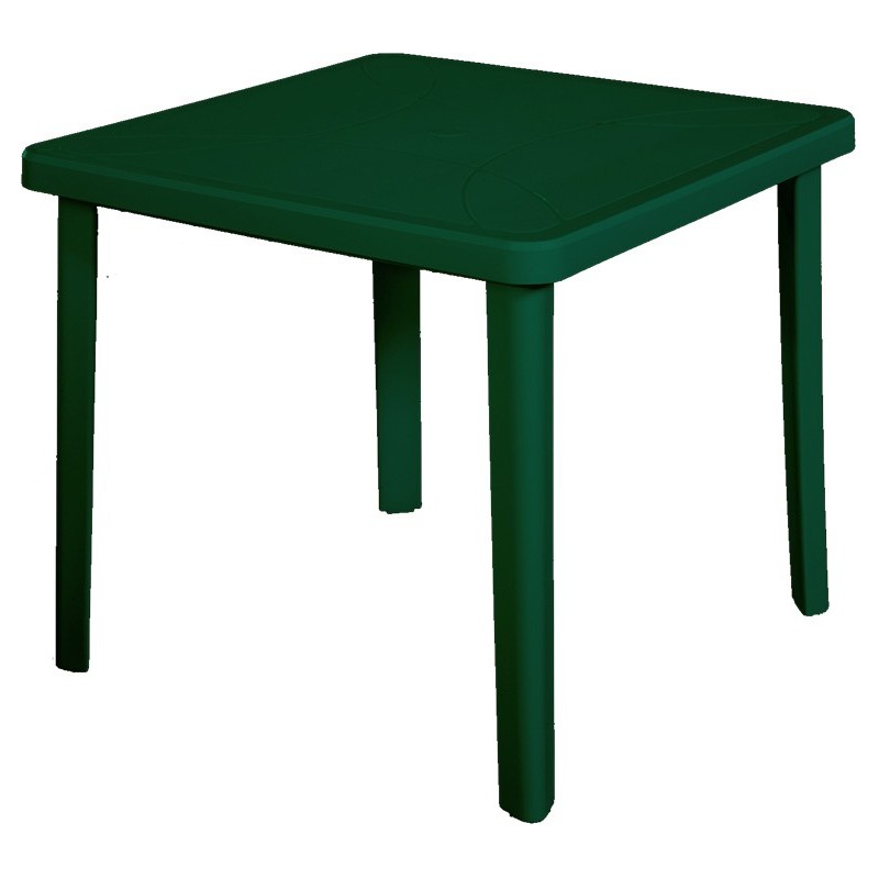 TAVOLO QUADR.80 VERDE NETTUNO TAVOLO QUADR.80 VERDE NETTUNO