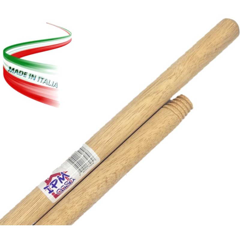 ASTA LEGNO VIROLA 130cm NATUR. ASTA LEGNO VIROLA 130cm NATUR.
