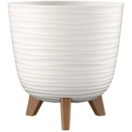 VASO AURORA LUNA 30x28h BIANCO