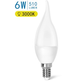 LAMPADINA FILAM. E14 6W 3000K