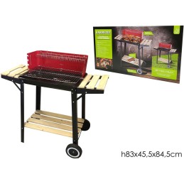BARBECUE C/RUOTE 83x45x84cm