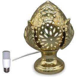 LAMPADA PUMO 35cm ORO C/LAMP