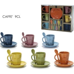 BOX CAFFE' 6+6 9CL C/CUCCHIAINO