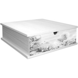 ORGANIZER WHITE 33x33x11cm BUTTERFLY LUPIA