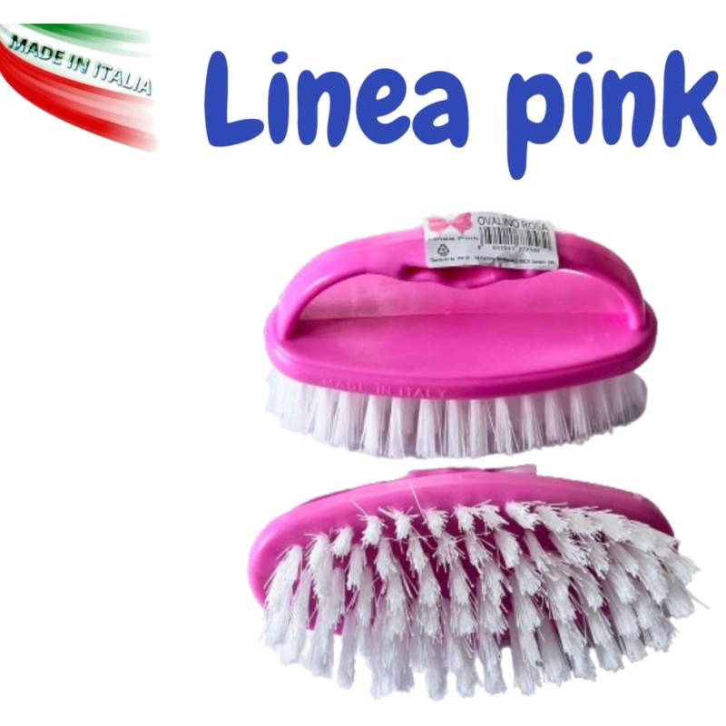 SPAZZOLA OVALINO LINEA PINK