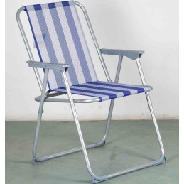 RELAX STEEL 47x53x84cm TEXTIL.