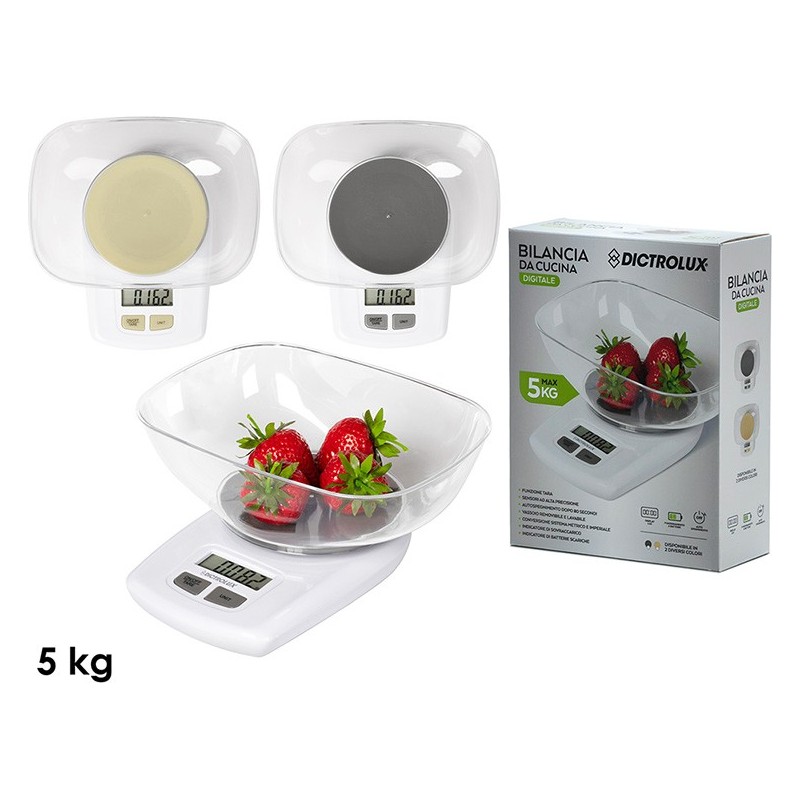 BILANCIA CUCINA DIGITALE 5KG BILANCIA CUCINA DIGITALE 5KG