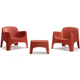 SET IBIZA TERRACE BRICK RED