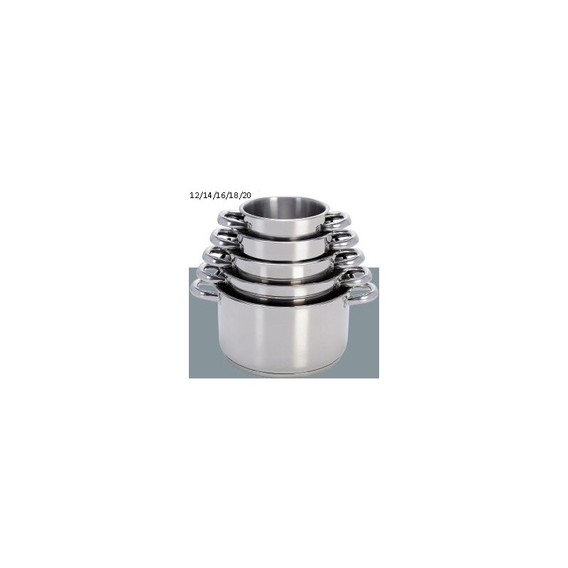 ALICE 5 CASSERUOLE INOX 12/20 ALICE 5 CASSERUOLE INOX 12/20