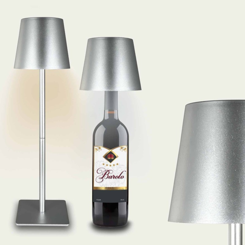 LAMPADA SCOMPONIBILE ARGENTO LAMPADA SCOMPONIBILE ARGENTO