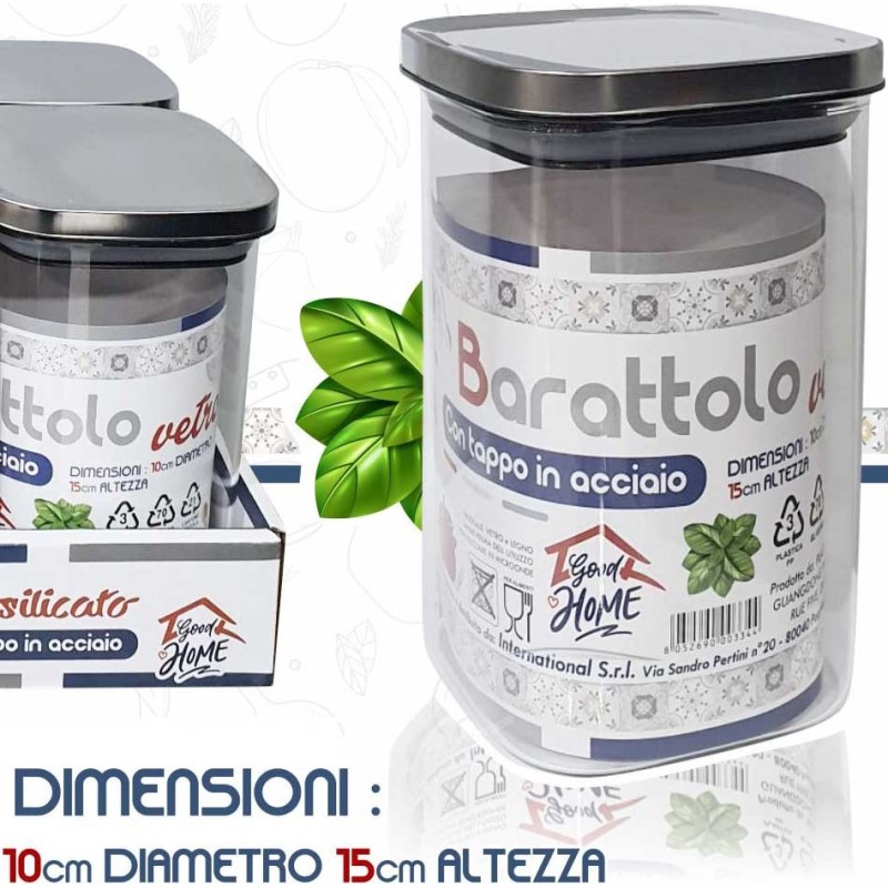 BARATTOLO BOR. QUA.STEEL 1.2LT BARATTOLO BOR. QUA.STEEL 1.2LT