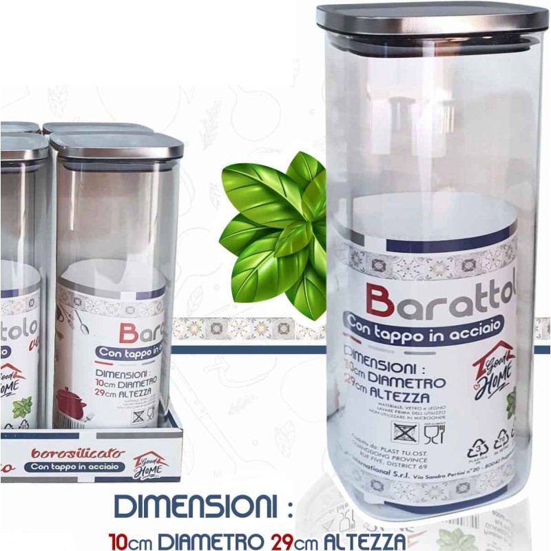 BARATTOLO BOR. QUA.STEEL 2.2LT BARATTOLO BOR. QUA.STEEL 2.2LT