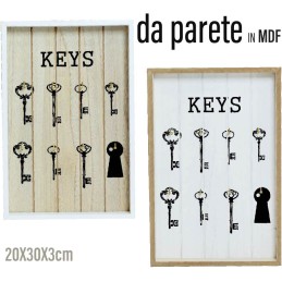 PORTACHIAVI ASS. MDF 20x30x3cm