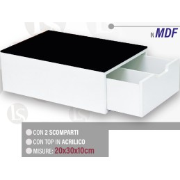 PORTA CIALDE MDF 20x30x10cm