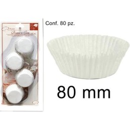 PIROTTINI CARTA 8cm 80PZ BIANC
