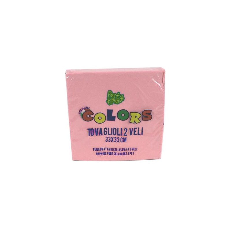 TOVAGLIOLI 2V 33x33 20PZ ROSA TOVAGLIOLI 2V 33x33 20PZ ROSA