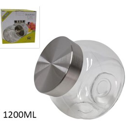 BARATTOLO VETRO 1200ML C/TAPPO