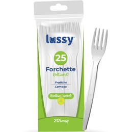FORCHETTE PS RIUTIL.25PZ BIANC