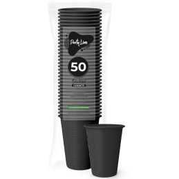 BICCHIERI PLAST.200CC 50PZ NER