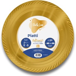 PIATTI PLAST.22 PIANI ORO 15gr