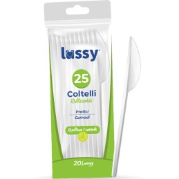 COLTELLI PS RIUTIL.25PZ BIANCH