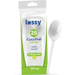 CUCCHIAI PS RIUTIL.25PZ BIANCH