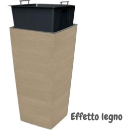 VASO GLAMOUR 30x30x57 MOCCA