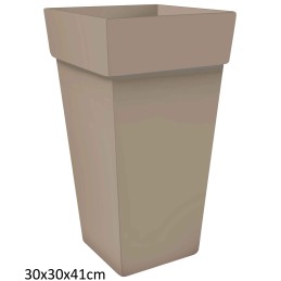 VASO MELROSE QDR MOKA 30x30x41
