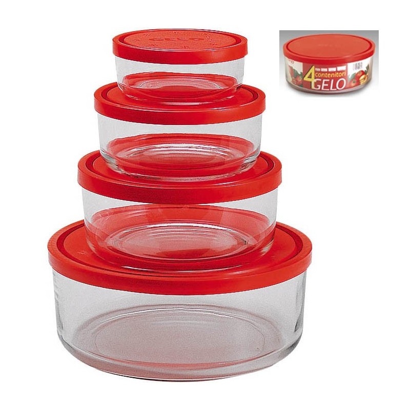 GELOBOX SET 4 PZ. BORMIOLI GELOBOX SET 4 PZ. BORMIOLI