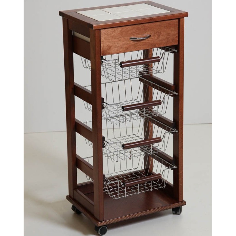 CARRELLO SALVASPAZIO NOCE