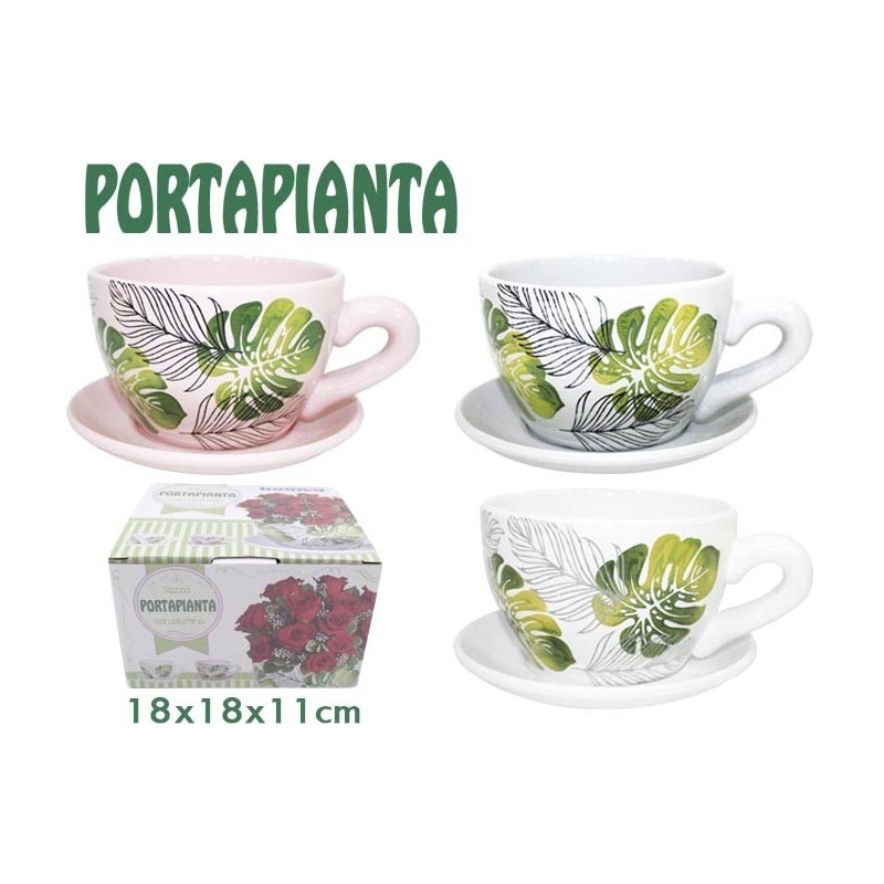 VASO TAZZA C/PIATT. 09617 ASS