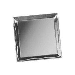 VASSOIO QUADRO 28x28 SILVER