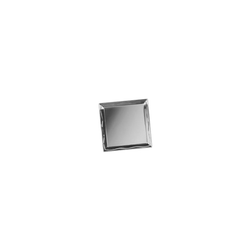 VASSOIO QUADRO 28x28 SILVER