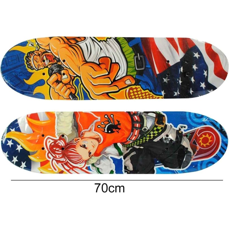 SKATEBOARD 71x20cm APEL  C9