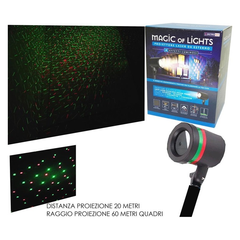 PROIETTORE LASER EST. MAGIC