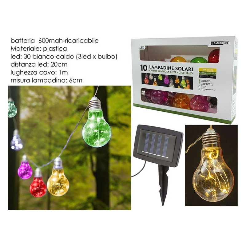 CATENA 10 LED SOLAR  C18-D35