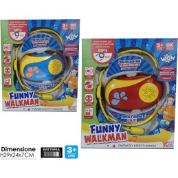 FUNNY WALKMAN LUCI/SUONI GT