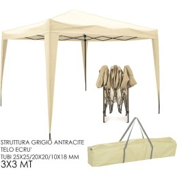 GAZEBO 3x3 ECRU GT