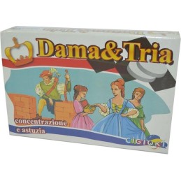 GIOCO DAMA E TRIA 08511