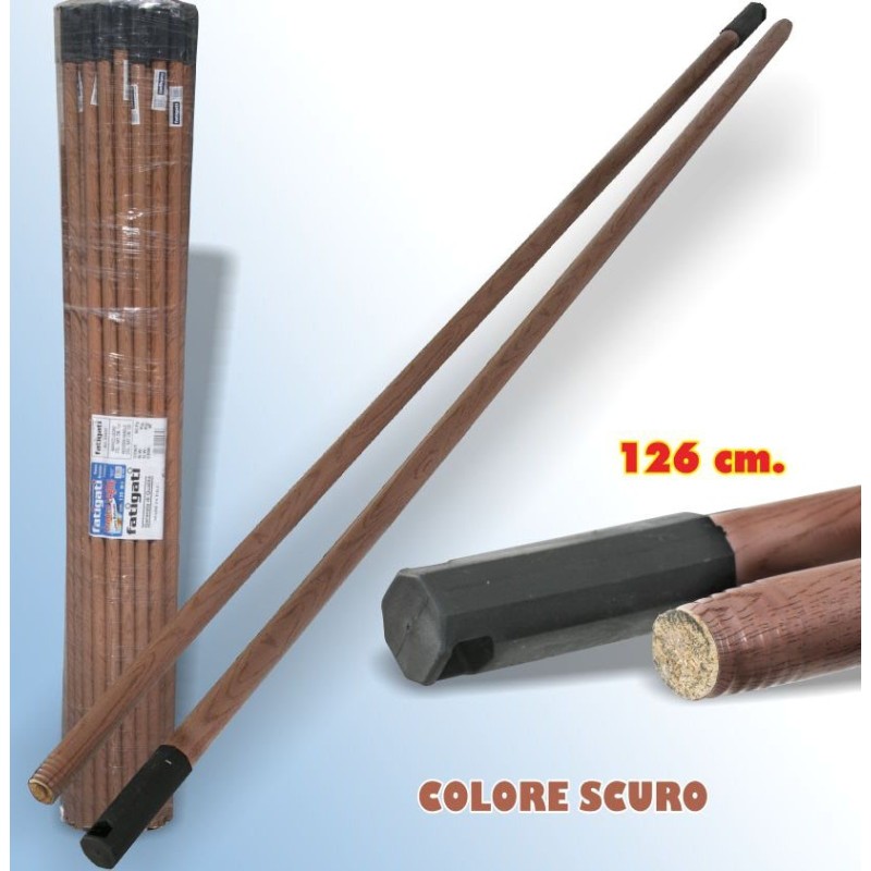 MANICO LEGNO 130cm SCURO