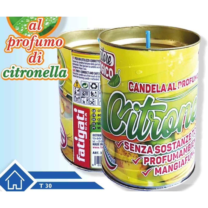 CANDELA CITRONELLA T3 FATIGATI