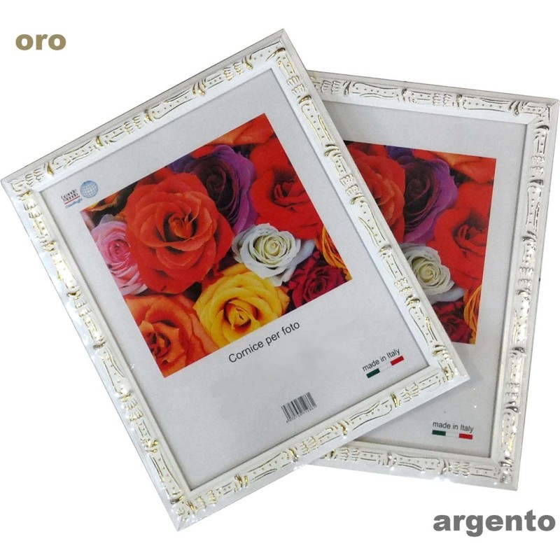 CORNICE BAROCCO 13X18 ORO/ARG