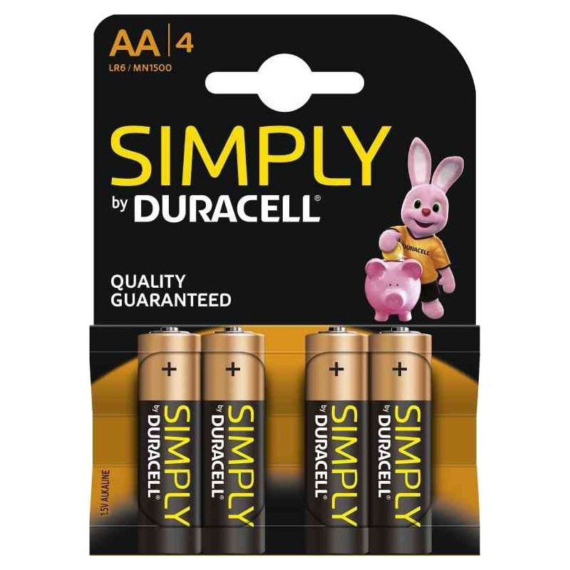 DURACELL STILO 4P SIMPLY