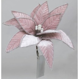 STELLA DI NATALE 30cm ROSA