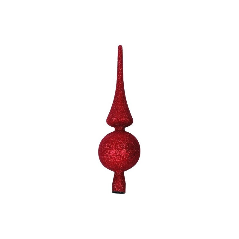 PUNTALE 30cm GLITTER ROSSO