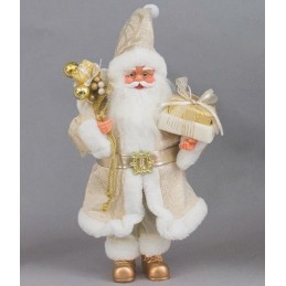 BABBO NATALE 40cm ORO