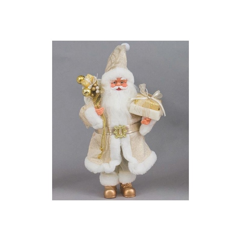 BABBO NATALE 40cm ORO