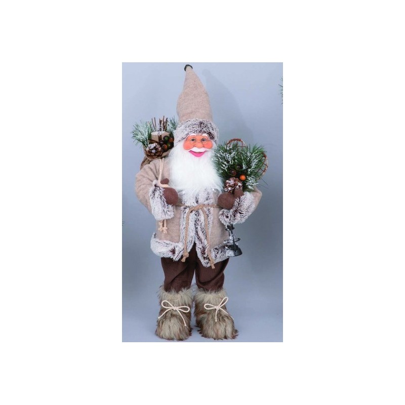 BABBO NATALE MARRONE 60cm