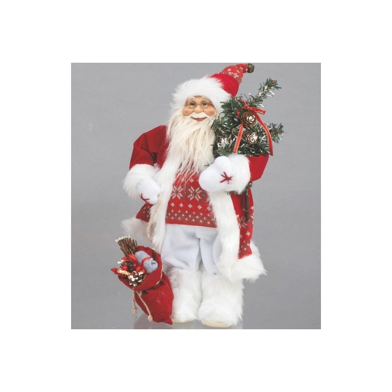 BABBO NATALE FISSO 40cm