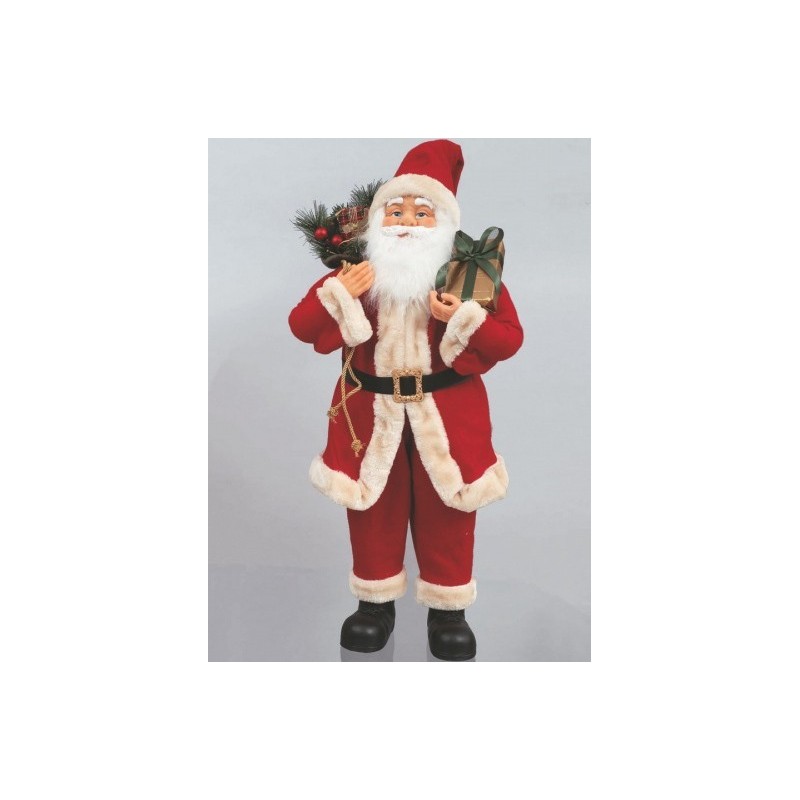 BABBO NATALE 90cm PACCO+SACCO